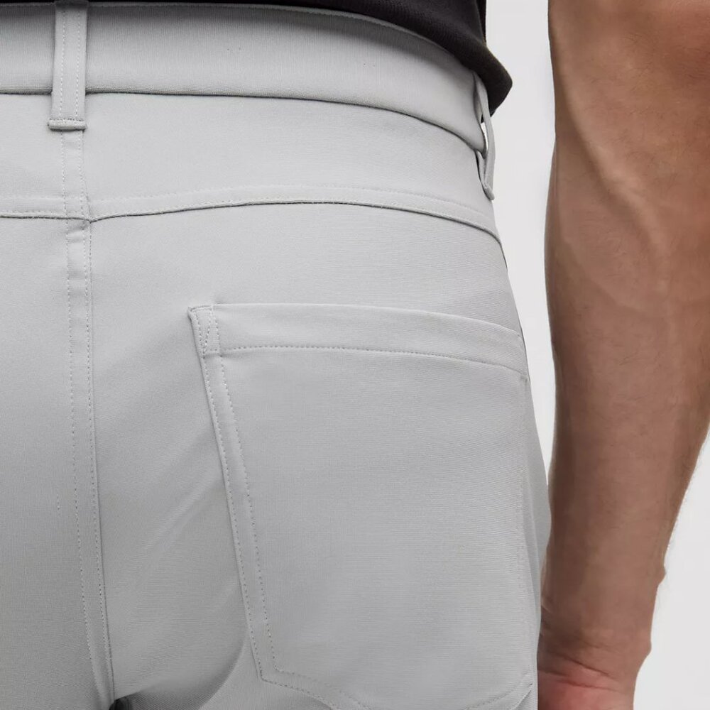 NWT Lululemon ABC Pant Slim - silver drop - Picture 7 of 8